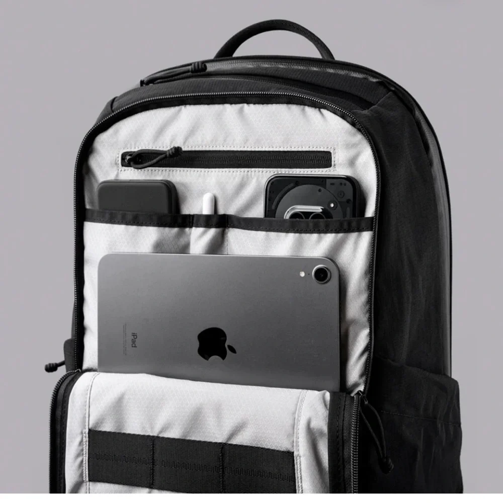 NWT Alpaka Elements Backpack Pro- gray inside -A1